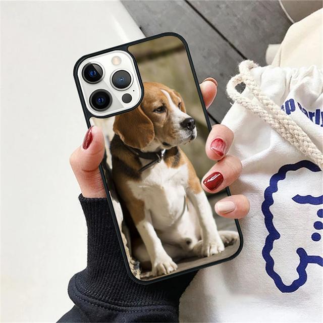 Чехол для телефона с изображением собаки Бигль Для iPhone 17 Air 16 15 14 Plus apple 16 11 12 13 Pro Max coque