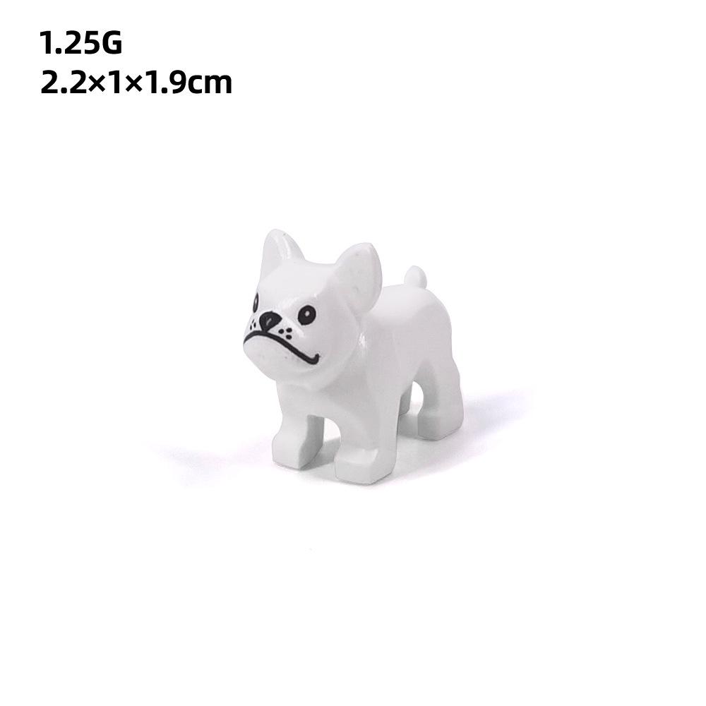 Детали для DIY с принтом животных: Коза, Чайка, Пингвин, Рыба, Овца - Совместимы с MOC Игрушками-конструкторами