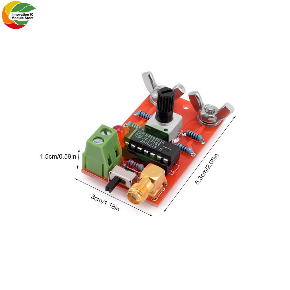Ha SDR Short and Medium Wave Radio Low Noise Adjustable Gain Ring Antenna 111khz-11mhz Loop Antenna Active Magnetic