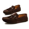 Модная мужская повседневная обувь Модные мужские кожаные мужские мокасины большого размера Мокасины Slip on Мужские туфли на плоской подошве Удобные туфли-лодочки Роскошь Высокое качество