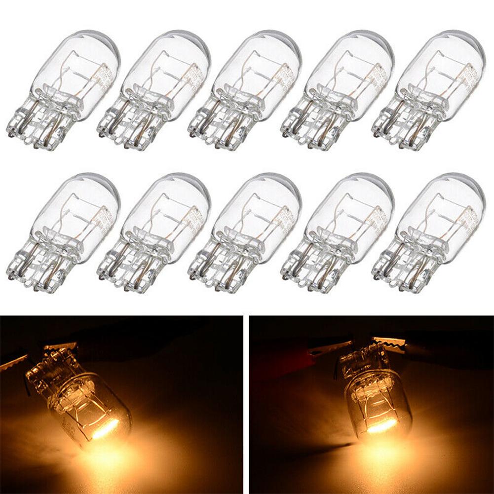 Brake Tail Light Bulbs 10PCS 4300K Halogen Indicators