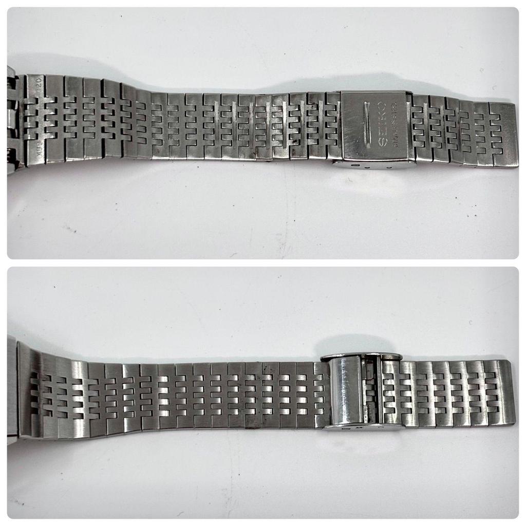 Б/у [Операция/Оригинальный браслет] SEIKO/SEIKO GRAND QUARTZ/Grand Quartz День-Дата Белый циферблат/Алмазная пыль Сделано Suwa Seikosha Изготовлено в Июне