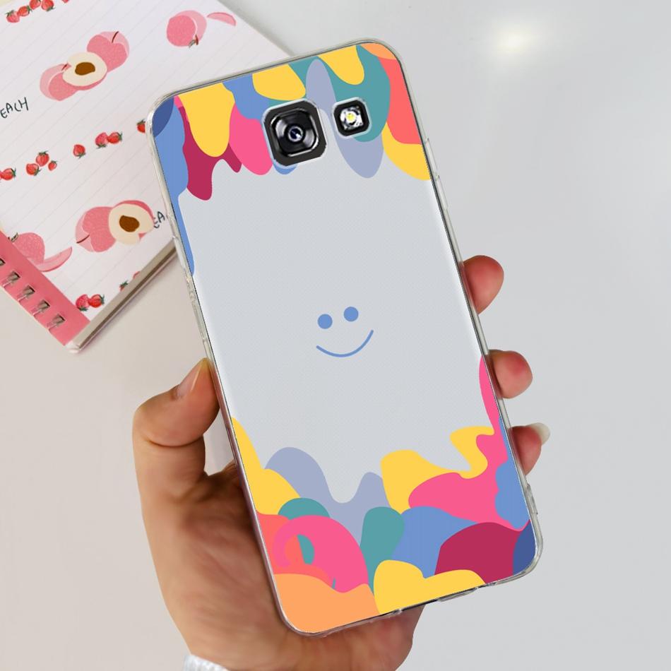 Stylish Flower Butterfly Phone Case For Samsung Galaxy A5 2017 A520F Soft Silicone TPU Cover For Samsung A5 2015 2016 A500 A510F