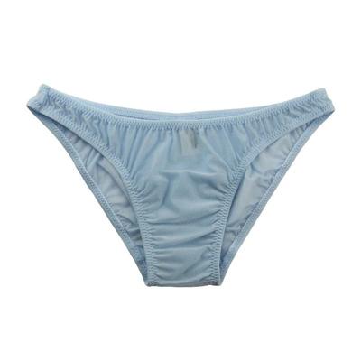 Бикини GUS с карманом для хранения, с закрытой спиной, сексуальные, La Paume, сделано в Sax [La Paume], шорты, ткань, прозрачные, ультратонкий стрейч, ротор, карман,