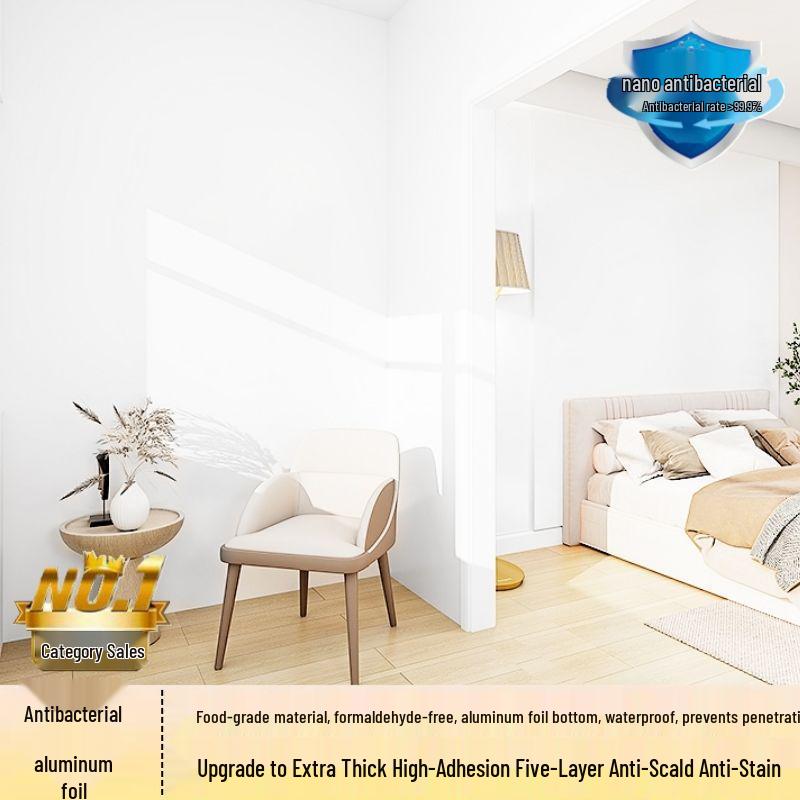 Водонепроницаемые, влагостойкие, без формальдегида, утолщенные, самоклеящиеся обои для спальни, гостиной, для матери и ребенка.