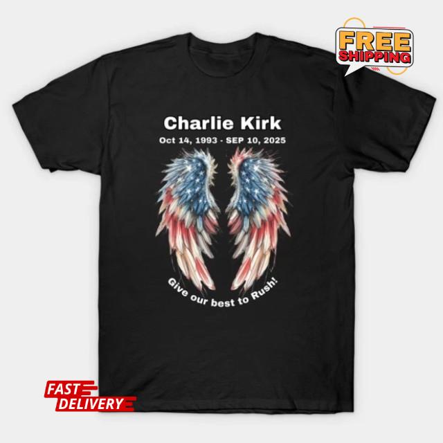 REPRINT_Charli<wbr/>e Kirk 1993 2025 Memorial T-Shirt - Fast Ship_ HOT ITEM_SUPER SALE Unisex T-Shirt