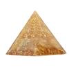 Пирамида Оргонита 6 см Генератор энергии Кристаллическая проволока Ручной работы Пирамида Декор для положительной энергии