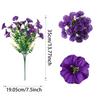 1/2Pcs Daisy Artificial Flowers Bouquet for Home Decor Fake Flowers Garden Wedding Decoration Outdoor Potted Flower Arrangement