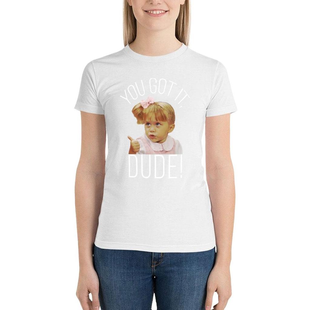 Ты попал, чувак! Футболка женская эстетическая одежда летняя верхняя футболка платье для женщин больших размеров сексуальная