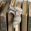 Flower Pot Figurine Elephant Ornament Unique Table Shape Decorative Carved Decoration for Home