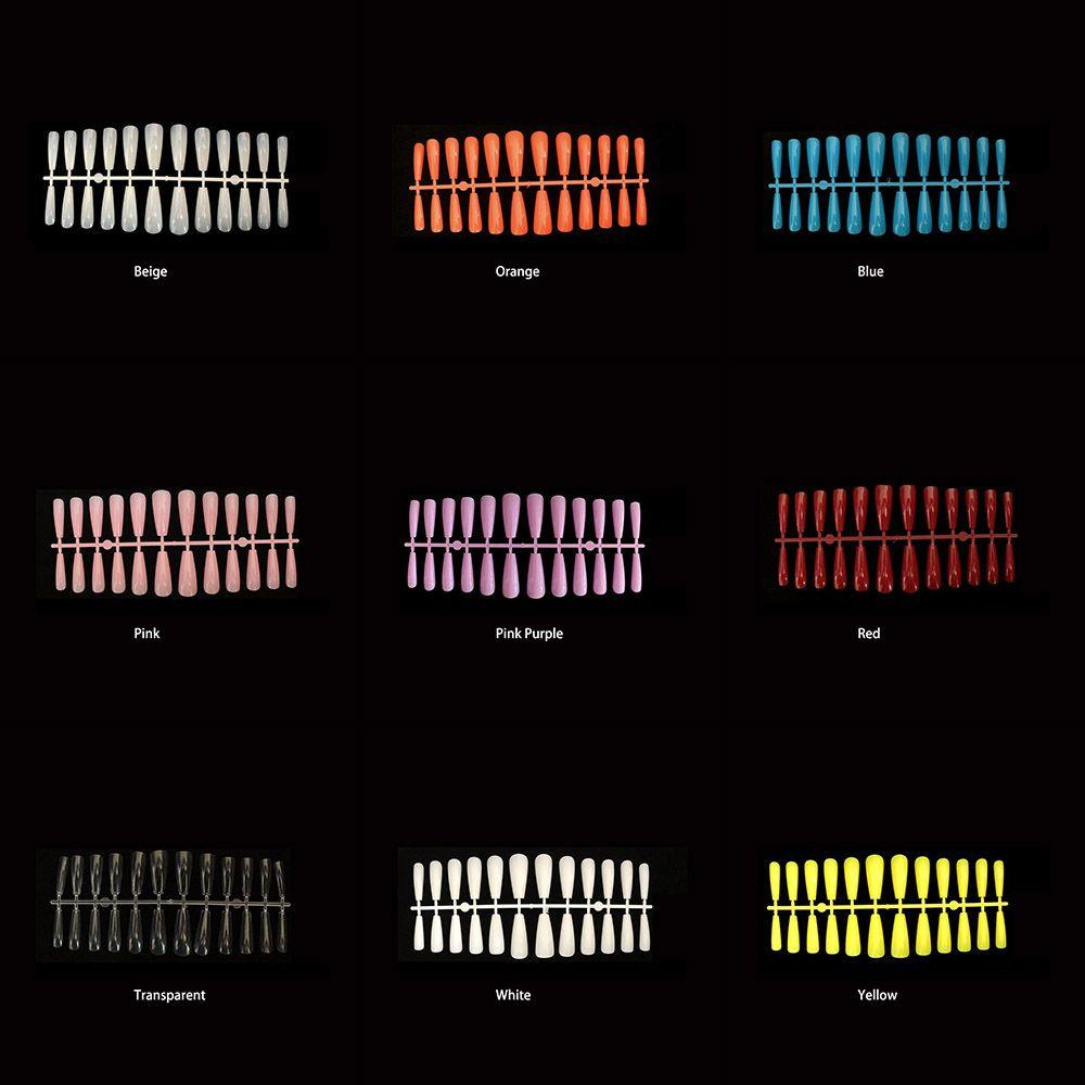 24 шт./набор художественных маникюрных накладных ногтей с полным покрытием, накладные ногти в форме балерины, накладные ногти в форме гроба