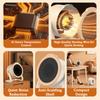 Fast Heating Electric Heater Ultra-Quiet Operation Space Heater  Personal Space