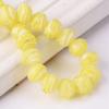 10pcs 12x8mm Rondelle Faceted Opaque Lampwork Glass Loose Spacer Beads For Jewelry Making DIY Crafts Findings