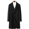 Wool Coat Men's Autumn and Winter Double-breasted Long Woolen Trench Coat Handmade Double-sided Woolen Coat Coat