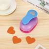 9-75mm Cute Handmade DIY Cards Making Embossing Heart-shaped Hole Punch Paper Shaper Cutter