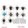 165PCS Snap-in Fasteners for Toyota, Honda, Ford, Buick Truck Trim Panel Clips
