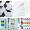 Pockets Cash Envelopes Bill Organizer Binder Notebook A6 Notebook Budget Binder Planner Binder