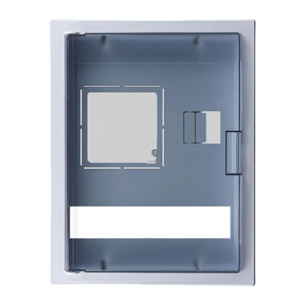 Electric Meter Cover Plate Electric Meter Base Cover Easy Install Electric Meter Housing Cover for Home & Commercial