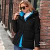 Gasman 2022 New Fashion Parkas Women's Stand Collar Short Slim Casual Hood Pocket Warm Women Down Jacket GM-82175