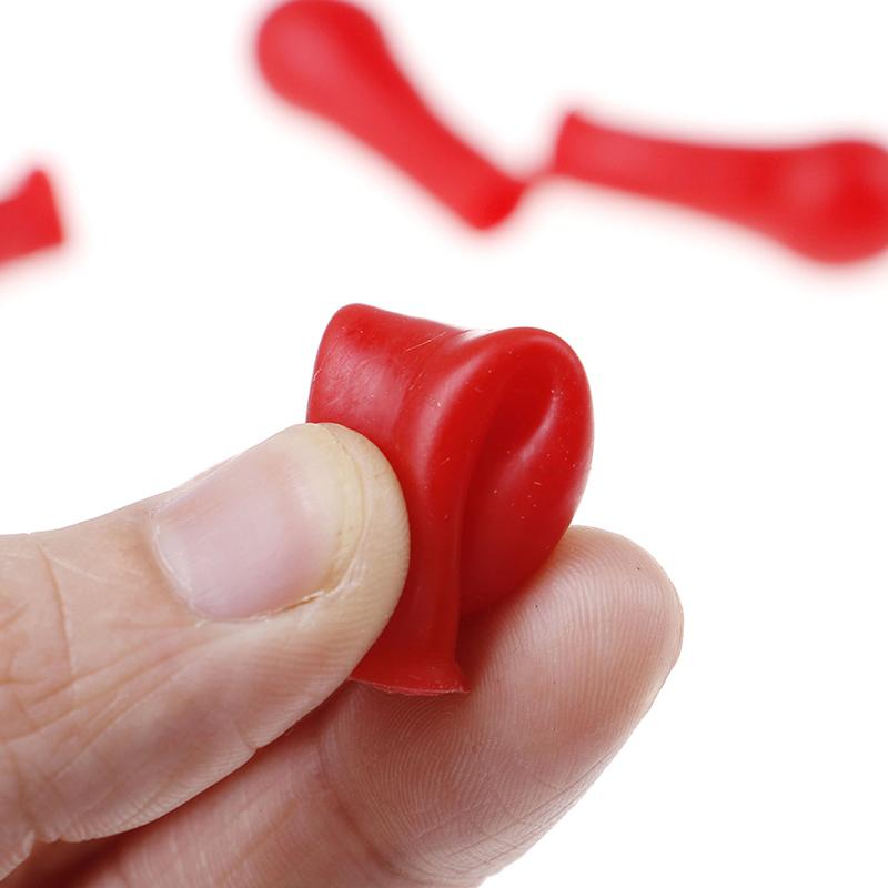 10 шт. красная резиновая колба-капельница с головкой, вставка для бутылочки, пипетка, лабораторные принадлежности