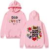 Худи Bad Bunny X Debi Tirar Mas Fotos World Tour 2026 Мужская одежда Повседневное худи Ретро мода Y2K Комфорт Унисекс Толстовка