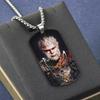 Exquisite Steel Titanium Black Myth Wukong Pendant Necklace For Unisex With Design Stunning