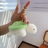 PP Cotton Plush Turtle Key Ring With Sound Green Doll Key Ring  Couple Gift