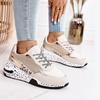 Women Sneakers 2021 Leopard Print Lace-Up Women's Vulcanize Shoes Platform Sports Ladies Sneakers Breathable Plus Women Shoes