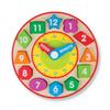 MELISSA & DOUG Wooden Shape Sorting Clock Puzzle 8593