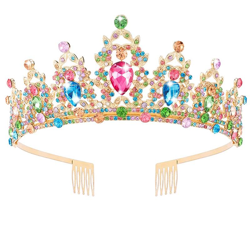 Невеста свадьба подружка невесты гребень корона барокко день рождения свадьба банкет головной убор корона повязка на голову