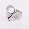 30X Foldable Metal Optical Glass Construction Jewelry Artware LED Lens Magnifier