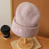 Женская и мужская осенне-зимняя теплая шапка-бини, однотонная женская и мужская эластичная вязаная крючком шапка, шапка для женщин и мужчин