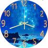 YRO Wall Starry Scandinavian Wall Japanese Instruction Manual Wall Wall Study Room and Night Clock, Stylish, Sky, Style, Clock, Included, Clock,
