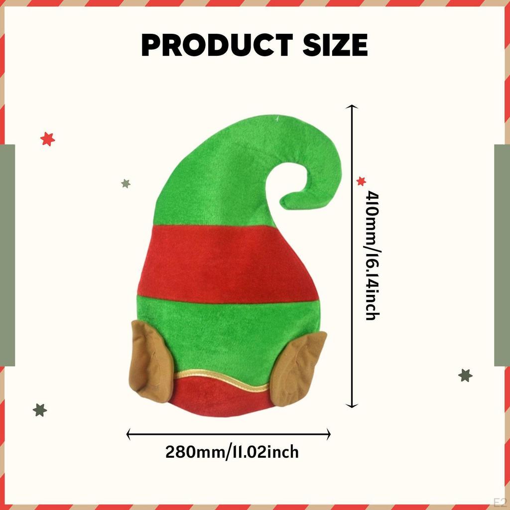 Рождественская шляпа Декор Головной убор для рождественской вечеринки Реквизит для сцены Ночной клуб