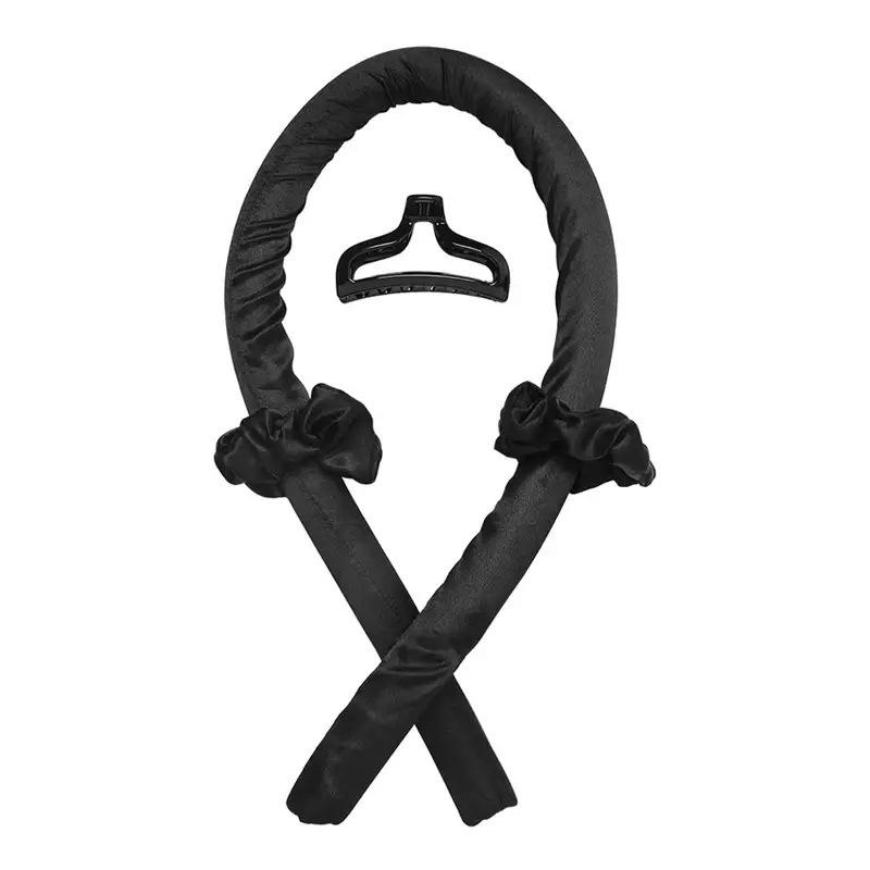 Бигуди для волос Без нагрева Палочка для завивки Повязка на голову Без нагрева Шелковые локоны Лента для сна Мягкая повязка на голову Ленивые бигуди для волос Инструменты для укладки волос