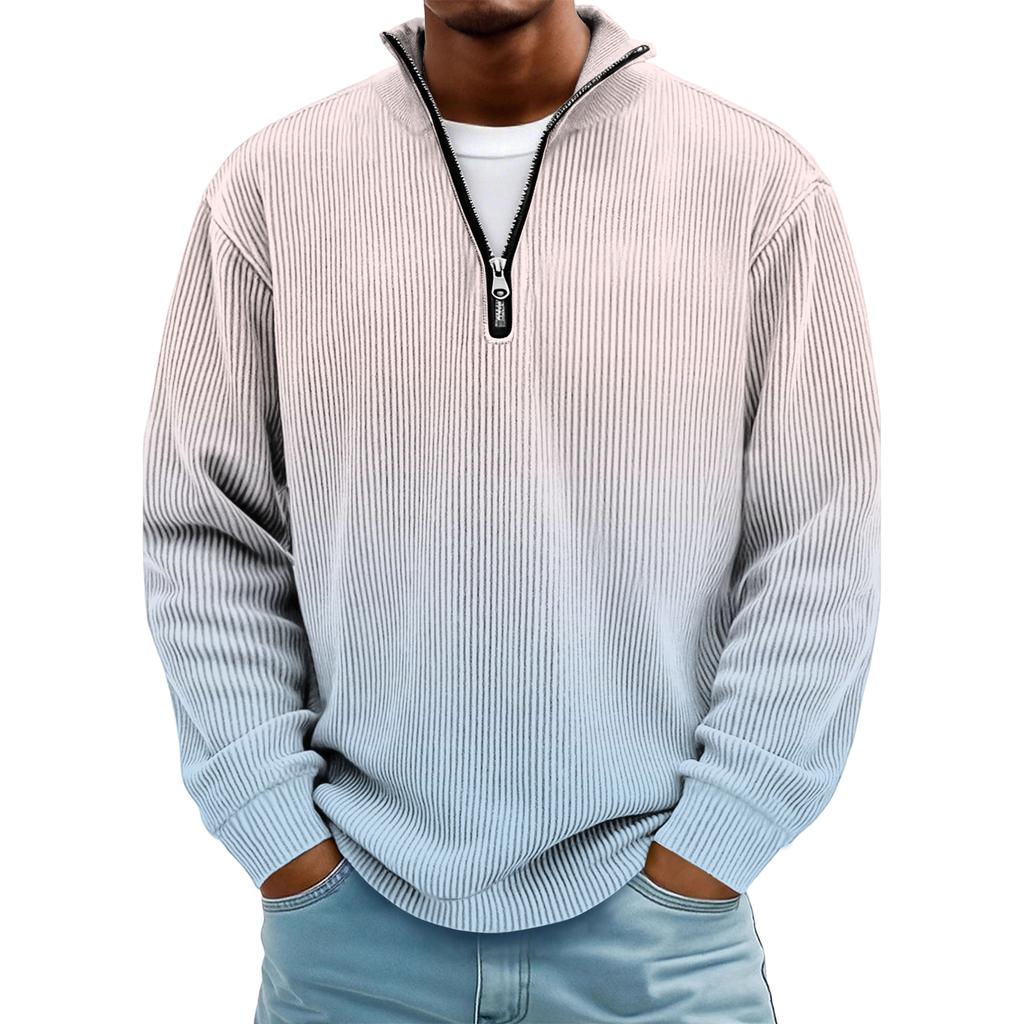 Мужская толстовка с капюшоном на молнии 1/4