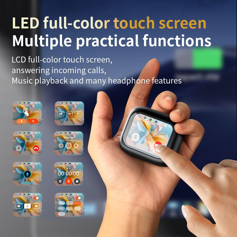 LX-10 TWS Wireless Earphones Digital Display Earbus ANC+ENC Noise Reduction HIFI Stereo Bluetooth Headphones