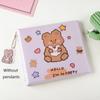 20 Capacity Hard Cd Case Holder Organizer Cartoon Bear Carrying Dvd Binder Bag