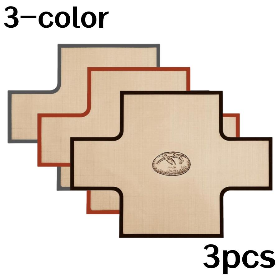 1/3 шт. Силиконовые вкладыши для формы для хлеба, антипригарный коврик для выпечки, пищевой, многоразовый, формы для хлеба с нескользящим краем, аксессуар для домашней выпечки