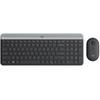 Logitech MK470 Тонкий беспроводной набор клавиатура и мышь