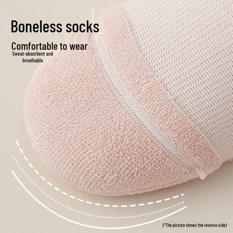 10A Women's Non-slip Terry Sport Socks: Antibacterial, Deodorant, Boneless Stitching - Perfect for Running, Yoga, and Cycling.