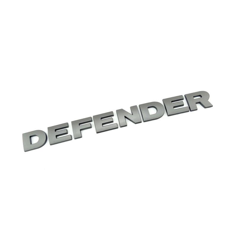 Наклейка на передний капот автомобиля с объемными буквами ABS, логотипом и табличкой, подходит для L//и R//над головой Defender, эмблема, значок, отделка, наклейки, замена автомобильных аксессуаров