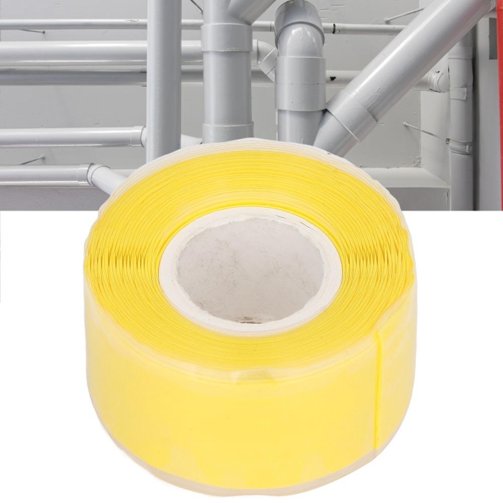 2pcs UV Resistant Waterproof Silicone Tape -60°—260° Pipe Sealing Tape  For Tool Fixation