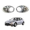 Fog Light Frame Nickel Right Left 2 Piece Set For Renault Megane Mk3 III HB Chrome Style OEM 261521021R