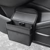 Automotive Garbage Cans Magnetic Lid Car Garbage Bins Backseat Trash Can Car Storage Organizer Leak-Proof Car Seat Back Storage
