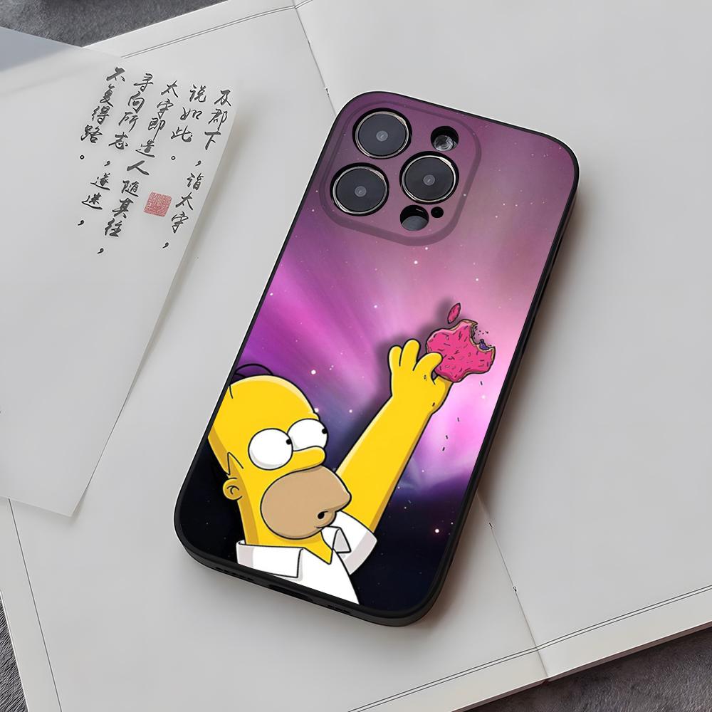 Чехол для телефона Funda Для Iphone 14 13 17 16 11 15ProMax 12 Pro Max Mini Xr Xs X 7 Plus Чехлы TheS S-Симпсоны