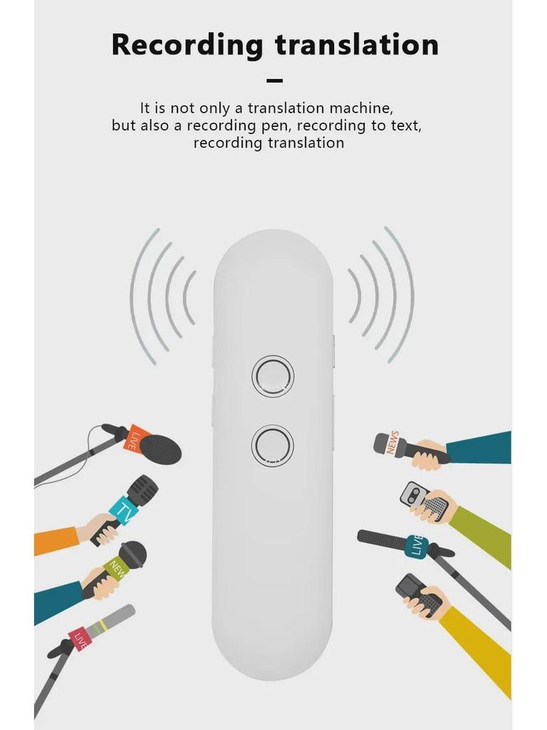 Lifa T4 Smart Multicolor Bluetooth голосовой переводчик