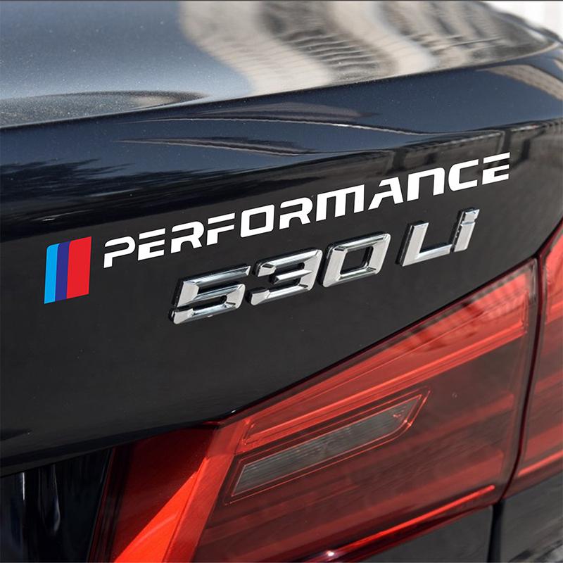 2 шт. Наклейки на окна бампера M Performance Наклейки на заднюю крышку багажника для BMW X7 X3 X4 X5 X6 3 4 5 6 7 серии Z4 M M3 M5 M6 E38 E39 E46 E53 E60 E61 E64 E70 E71