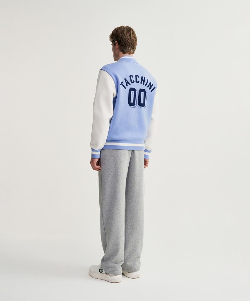 Sergio Tacchini M Preppy Varsity Cardigan (L.Blue)
