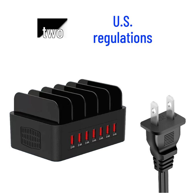 16-портовая USB-станция для зарядки высокой мощности - Многофункциональное быстрое зарядное устройство, 150 Вт